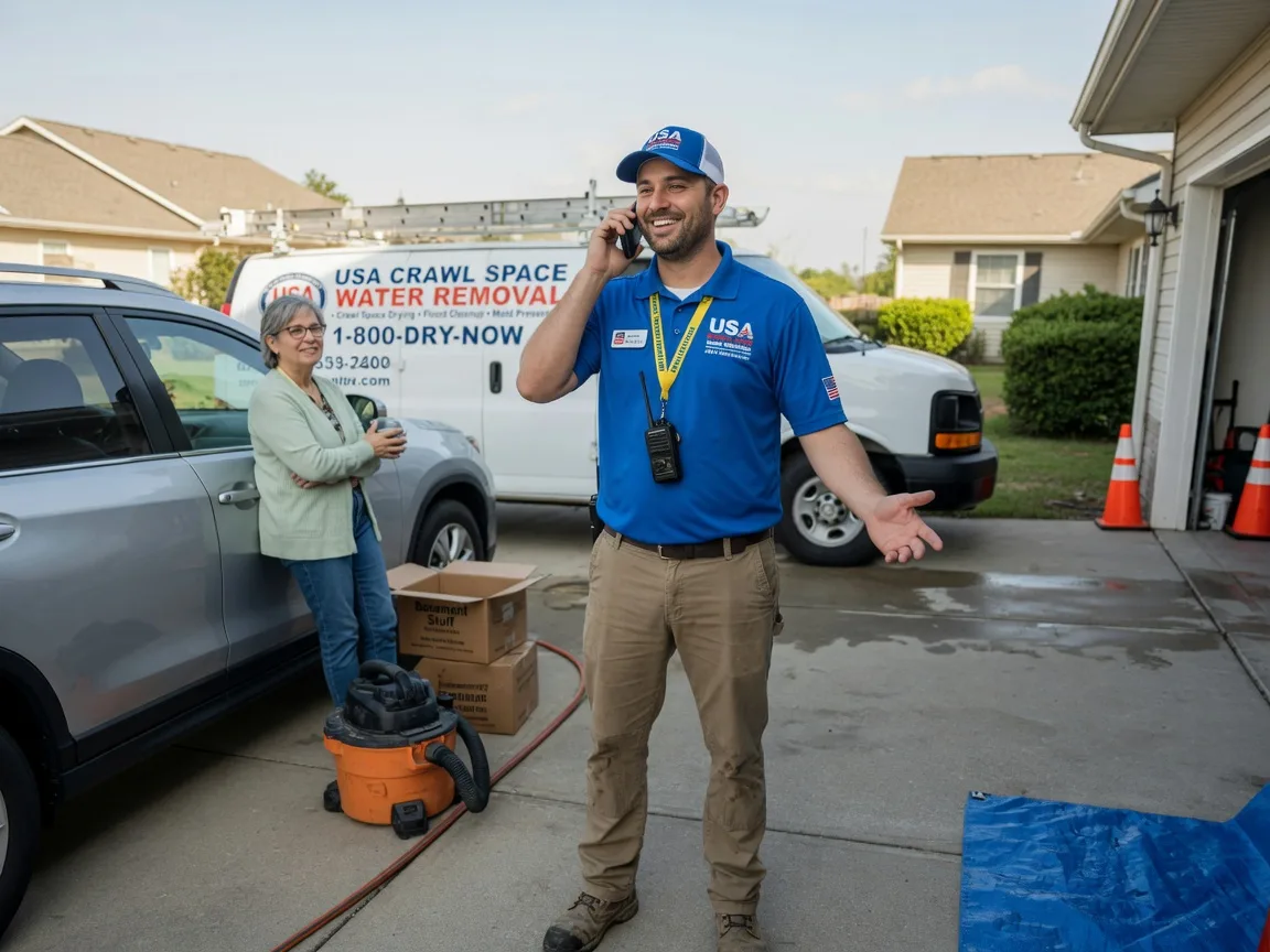 Crawl Space Water Removal Ama, LA FAQs